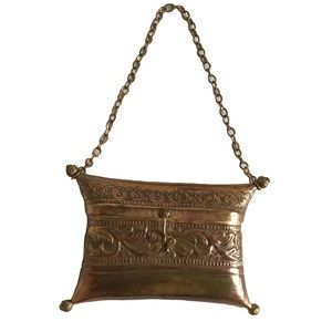 Vintage Neiman Marcus Purse | Neiman Marcus Brass Clutch | Rare | Solid Brass